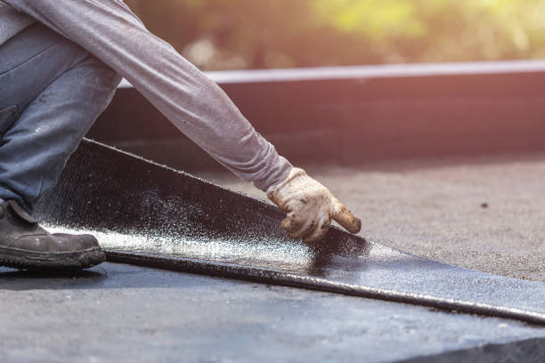 Professional Basement Waterproofing technician working in Hillsdale, NJ